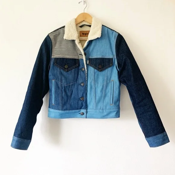 Levi’s opening ceremony trucker jacket 2011 Opening Ceremony X Levis Collab Thin Cotton Chambray Trucker